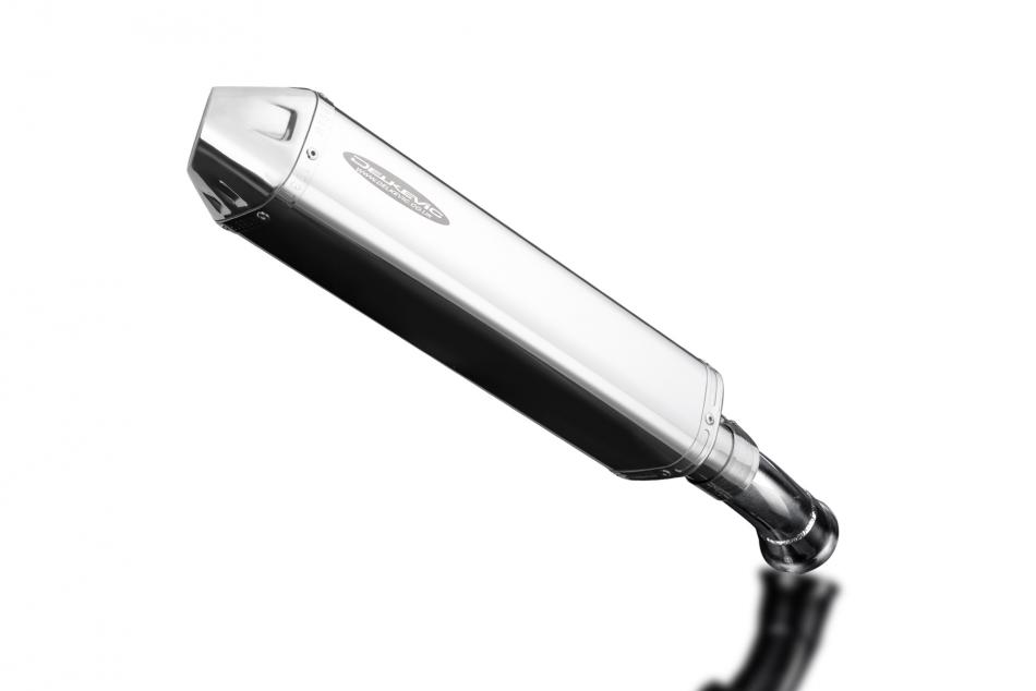 Ducati Hyperstrada Hypermotard 821 939 13-18 KIT-Silencieux 420mm Tri-Ovale Inox