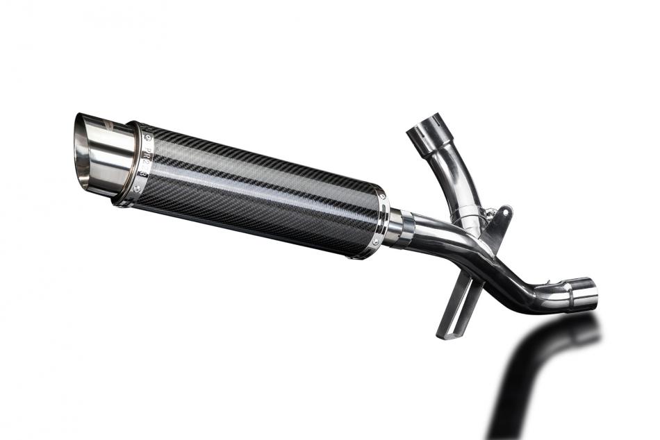 DUCATI MULTISTRADA 1200 ENDURO 2016-18 Echappement DECAT Pot 350mm Rond Carbone