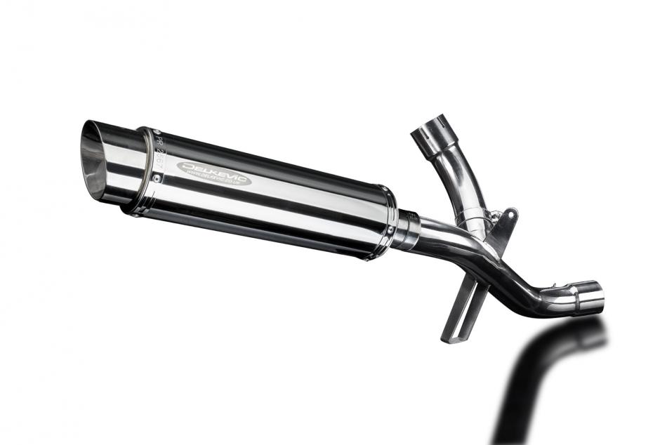 DUCATI MULTISTRADA 1200 ENDURO 2016-2018 Echappement DECAT Pot 350mm Rond Inox