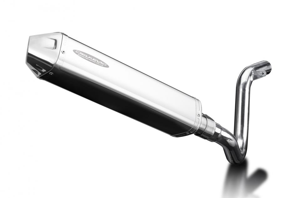 KTM 125 Duke 2011-2016 Echappement KIT-Silencieux 420mm Tri-Ovale Inox