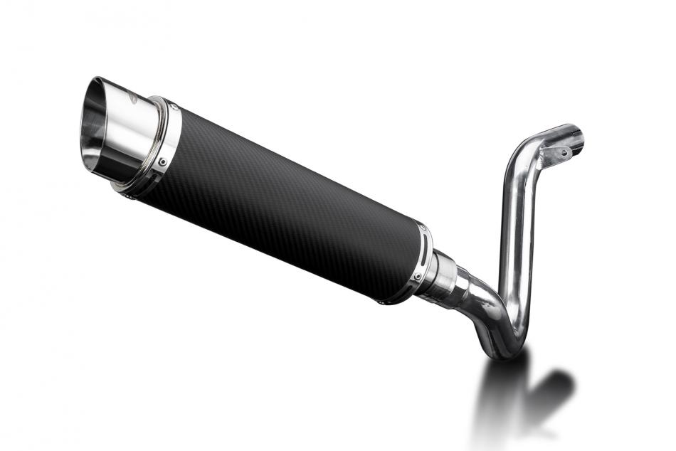 KTM 125 Duke 2011-2016 Echappement KIT-Silencieux 350mm Rond Carbone