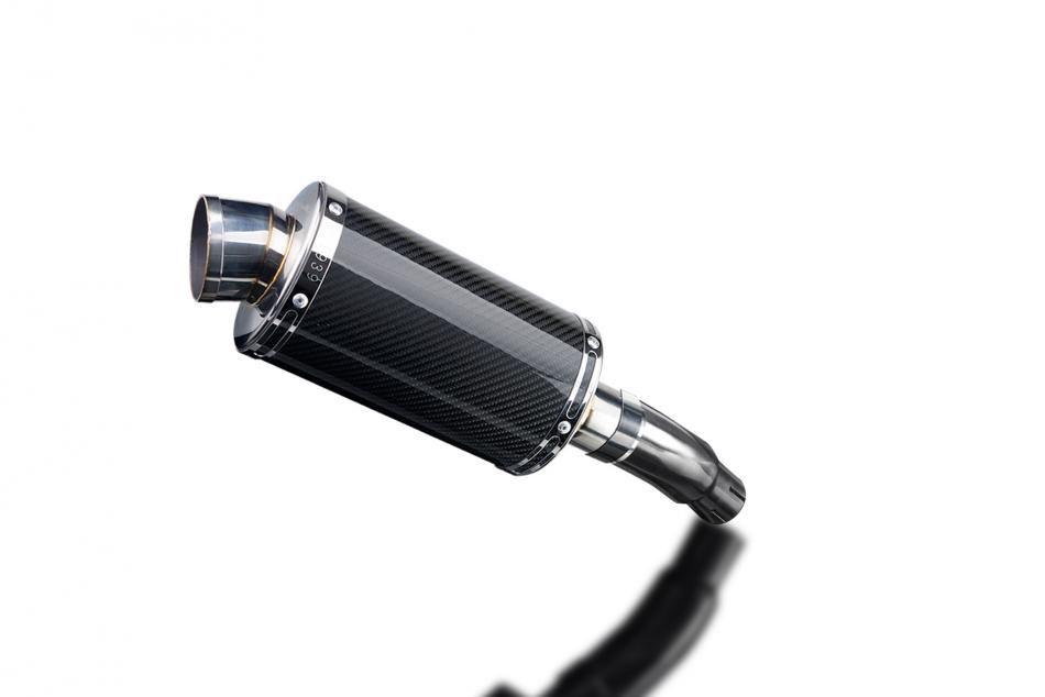 Kawasaki Versys 300X 2017-2023 Echappement KIT-Silencieux 225 OvaleCarbone PISTE
