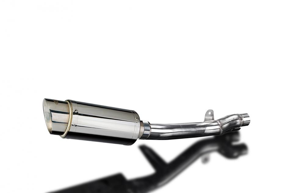 HONDA NT650V DEAUVILLE 1998-2005 Echappement-Silencieux 200mm Rond Inox PISTE