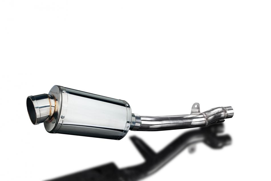 HONDA NT650V DEAUVILLE 1998-2005 Echappement Silencieux 225mm Ovale Inox PISTE