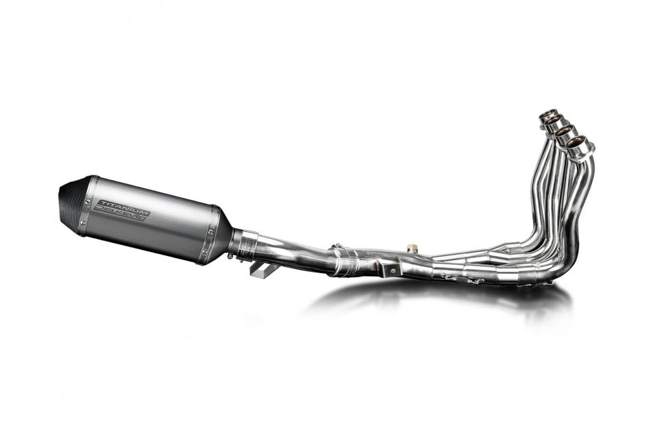 YAMAHA FZ1 FAZER FZ1S 2006-2015 Echappement Complet 4-1 Pot 260mm X-Ovale Titane