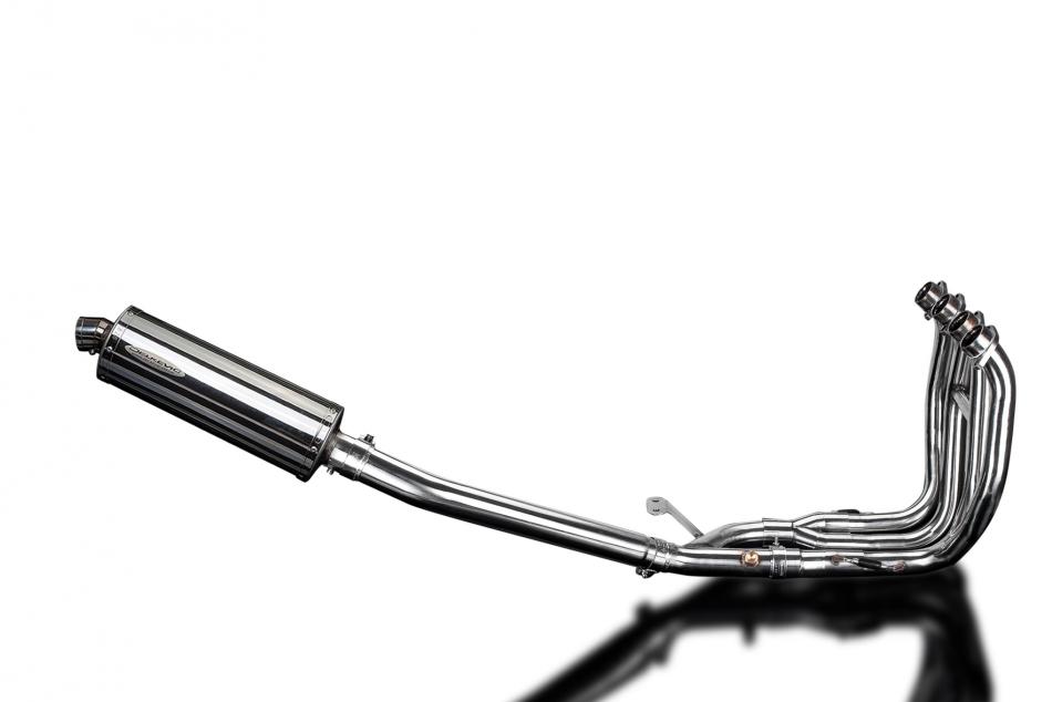 SUZUKI GSX1300R HAYABUSA 08-19 Echappement 4-1 Complet DECAT 350mm Ovale Inox