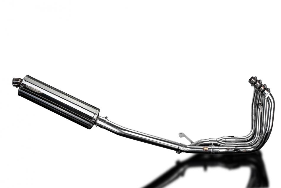 SUZUKI GSX1300R HAYABUSA 08-19 Echappement 4-1 Complet DECAT 450mm Ovale Inox