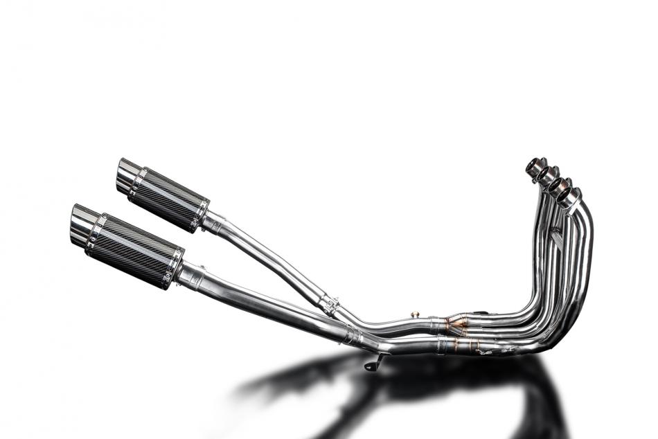 SUZUKI GSX1300R HAYABUSA 08-19 Echappement 4-2Complet DECAT 200Rond CarbonePISTE