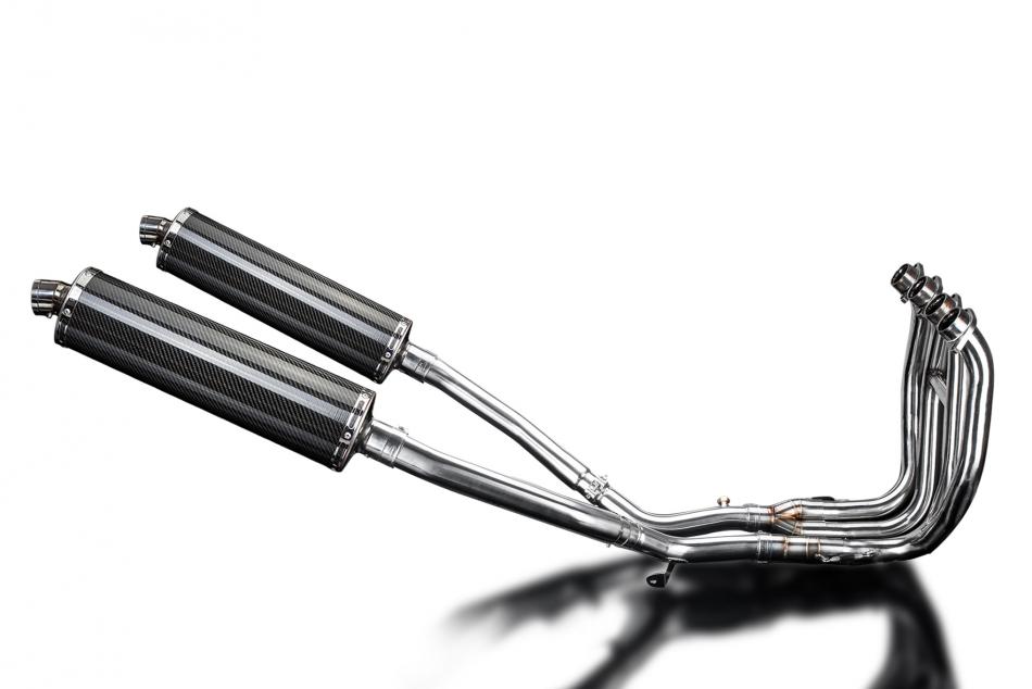 SUZUKI GSX1300R HAYABUSA 08-19 Echappement 4-2 Complet DECAT 450 Ovale Carbone