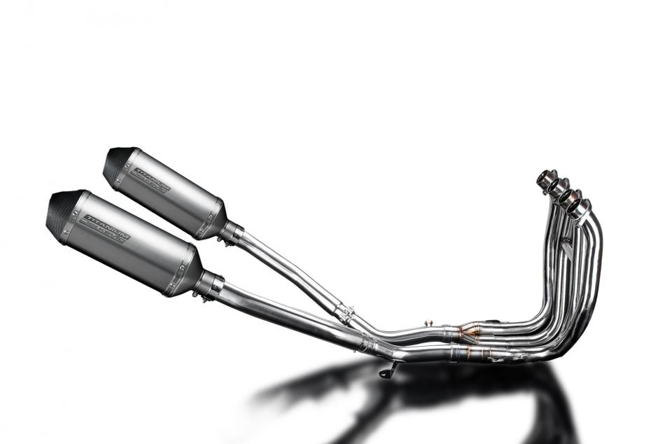 SUZUKI GSX1300R HAYABUSA 08-19 Echappement 4-2 Complet DECAT 260 X-Ovale Titane