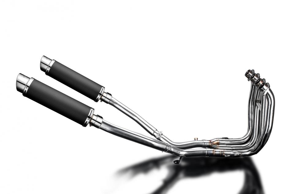 SUZUKI GSX1300R HAYABUSA 08-20 Echappement 4-2 Complet DECAT 350mm Rond Carbone