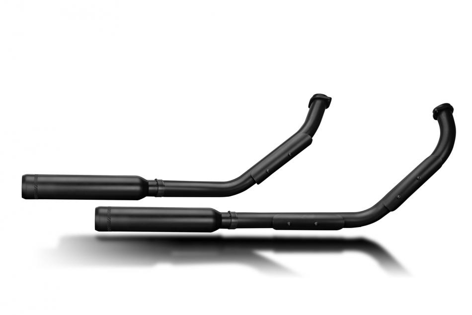 SUZUKI VL800 INTRUDER 01-16 Echappement Complet 410 CUSTOM BULLNOSE CeramiquNoir