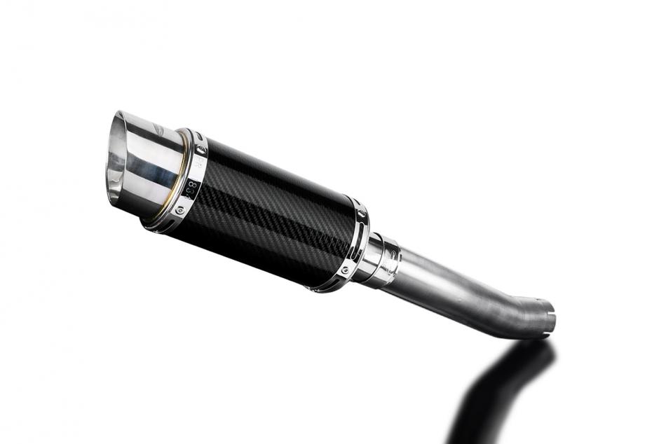 YAMAHA XT700 TENERE 2019-2023 Echappement Silencieux 200mm Rond Carbone PISTE