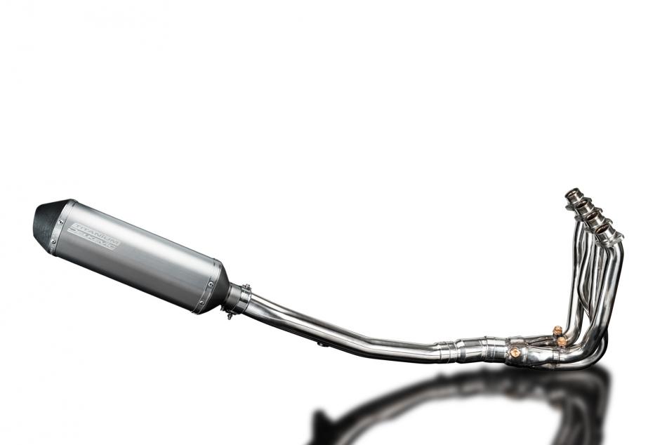 KAWASAKI ZZR1400 2006-07 Echappement Complet DECAT 4-1 Pot 343mm X-Ovale Titane