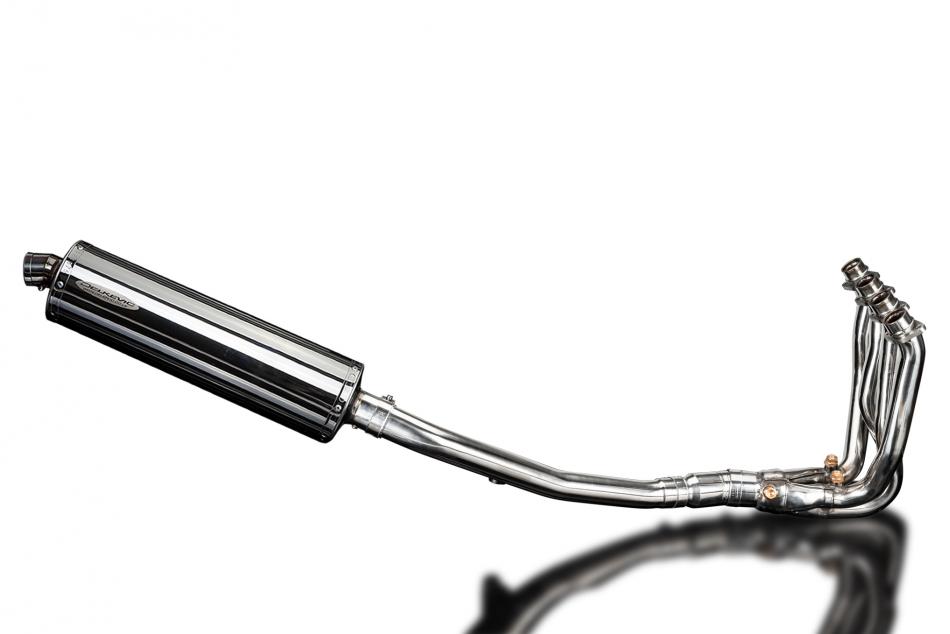 KAWASAKI ZZR1400 2006-2007 Echappement Complet DECAT 4-1 Pot 450mm Ovale Inox