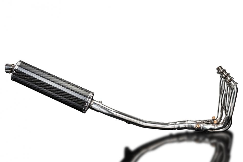 KAWASAKI ZZR1400 2006-2007 Echappement Complet DECAT 4-1 Pot 450mm Ovale Carbone
