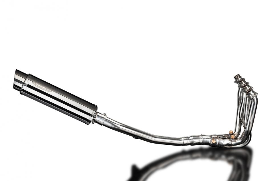 KAWASAKI ZZR1400 2006-2007 Echappement Complet DECAT 4-1 Pot 350mm Rond Inox