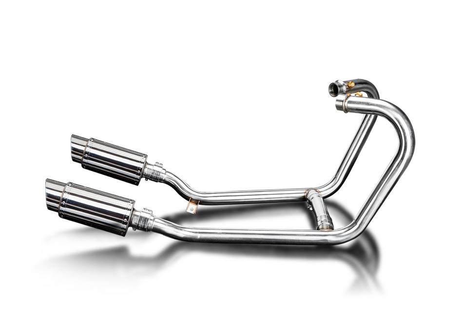 Triumph Thruxton 1200 R/RS 2016-2024 Echappement 2-2 Silencieux 200mm Rond Inox