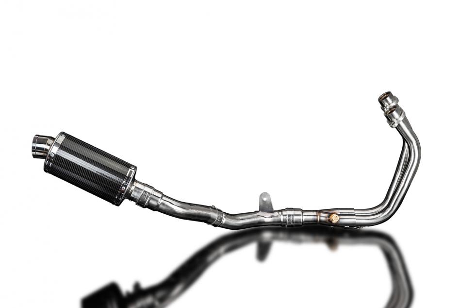 Honda CMX500 Rebel 2017-2024 Echappement 2-1 Silencieux 225mm Ovale Carbone