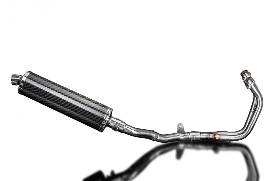 Honda CMX500 Rebel 2017-2024 Echappement 2-1 Silencieux 450mm Ovale Carbone