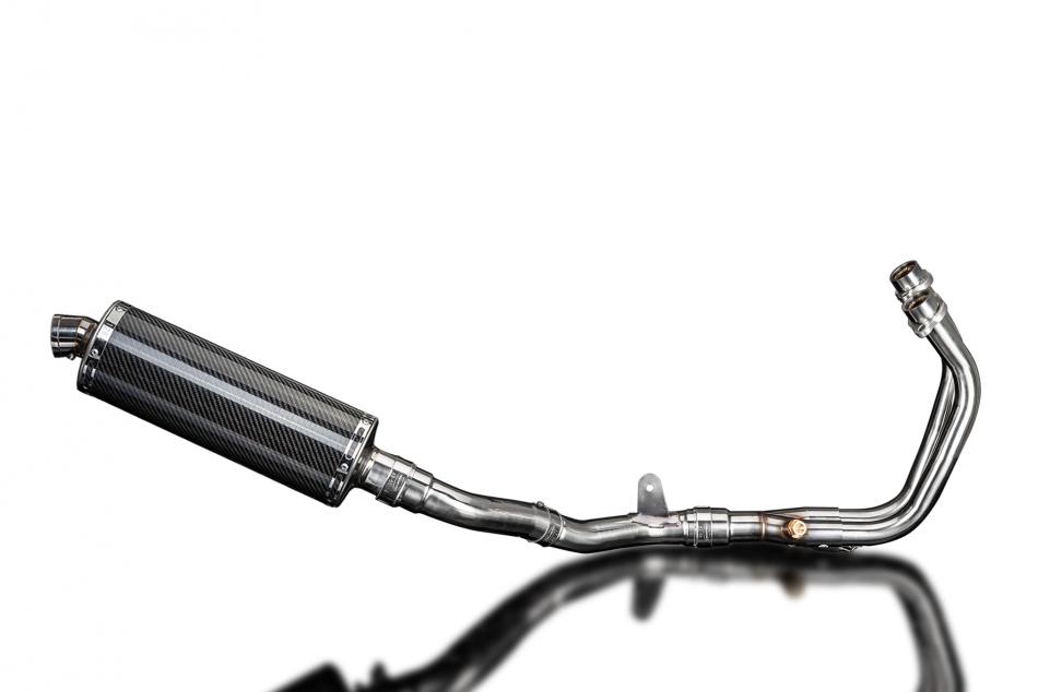 Honda CMX500 Rebel 2017-2024 Echappement 2-1 Silencieux 350mm Ovale Carbone