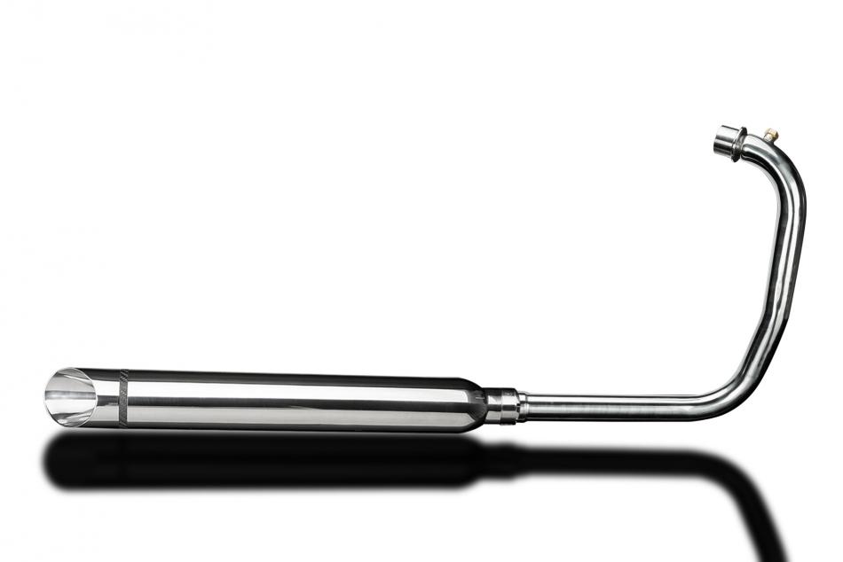 Royal Enfield Meteor 2021-24 Echappement Complet Silencieux 550mm Coupe Oblique