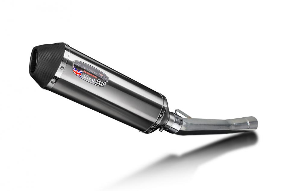 SUZUKI GSX750F 1997-2006 SYSTï¿½ME D'ï¿½CHAPPEMENT INOX 343MM X-OVAL