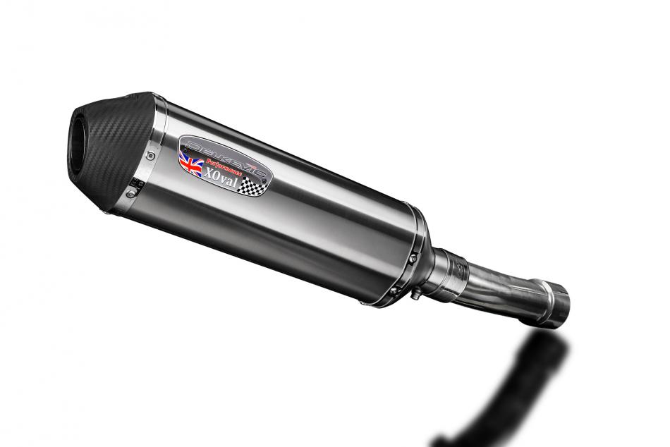 KAWASAKI ER5 ER-5 1996-2007 SYSTÃˆME D'Ã‰CHAPPEMENT INOX 343MM X-OVAL