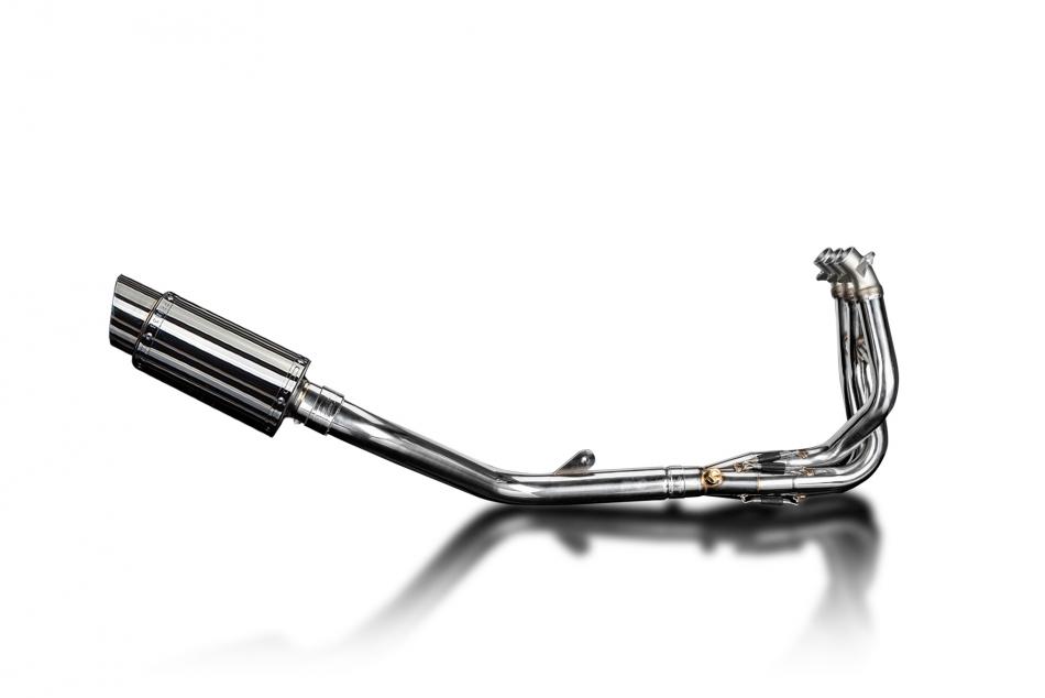 TRIUMPH DAYTONA 675 675R 06-12 OVALE 225mm CARBONE SILENCIEUX 3-1 ECHAPPEMENT