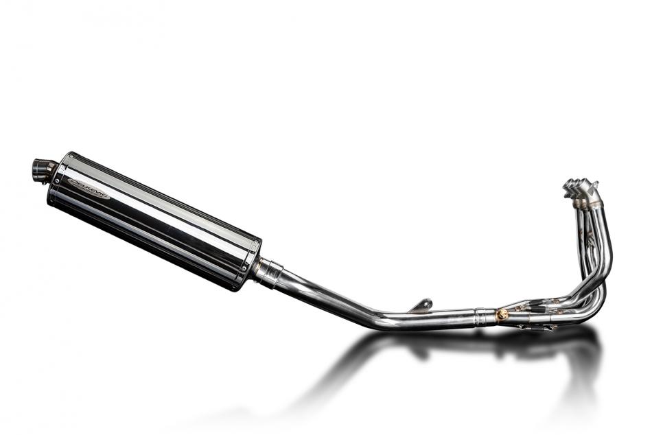 TRIUMPH DAYTONA 675 675R 06-12 SILENCIEUX OVALE 450mm INOX 3-1 ECHAPPEMENT