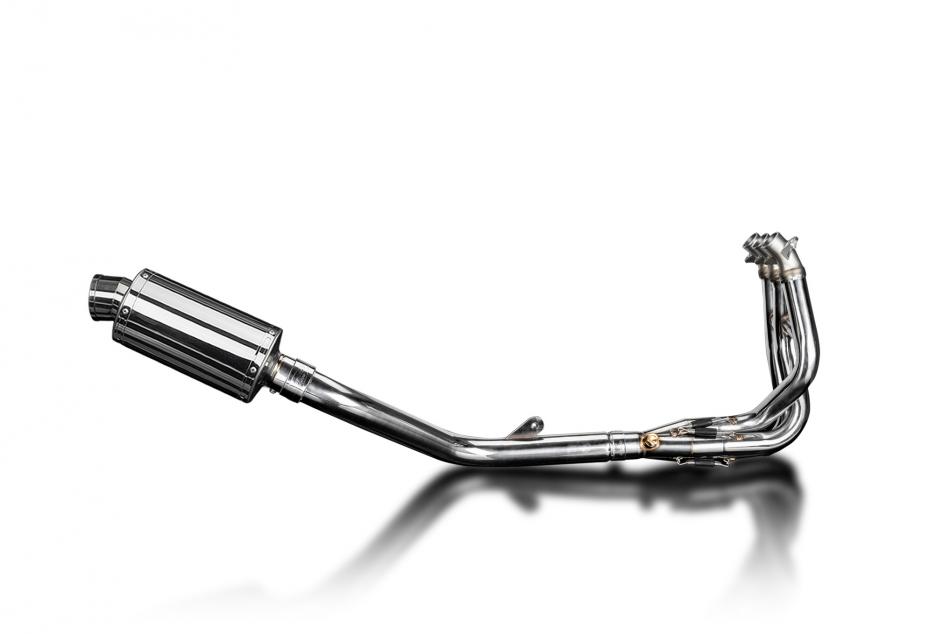 TRIUMPH DAYTONA 675 675R 06-12 SILENCIEUX OVALE 225mm INOX 3-1 ECHAPPEMENT