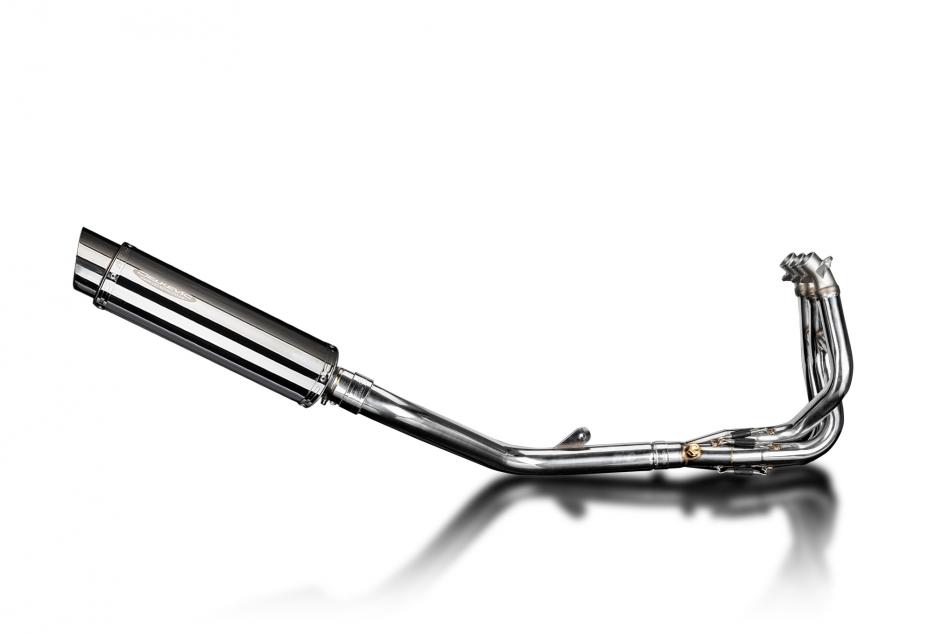 TRIUMPH DAYTONA 675 675R 06-12 SILENCIEUX ROND 350mm INOX 3-1 ECHAPPEMENT