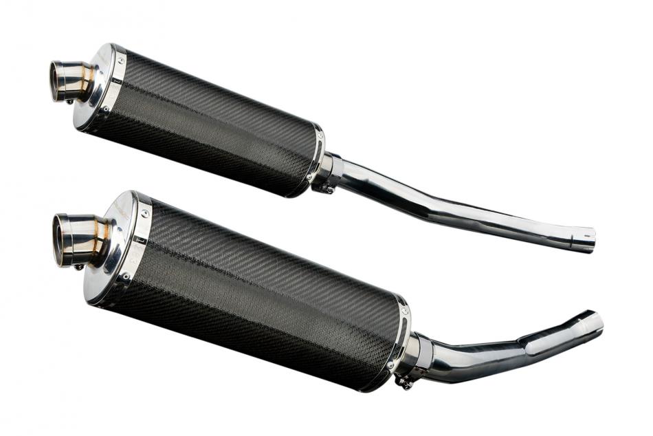 KAWASAKI ZZR1400 NINJA 2006-2007 Echappement Silencieux 350mm Ovale Carbone