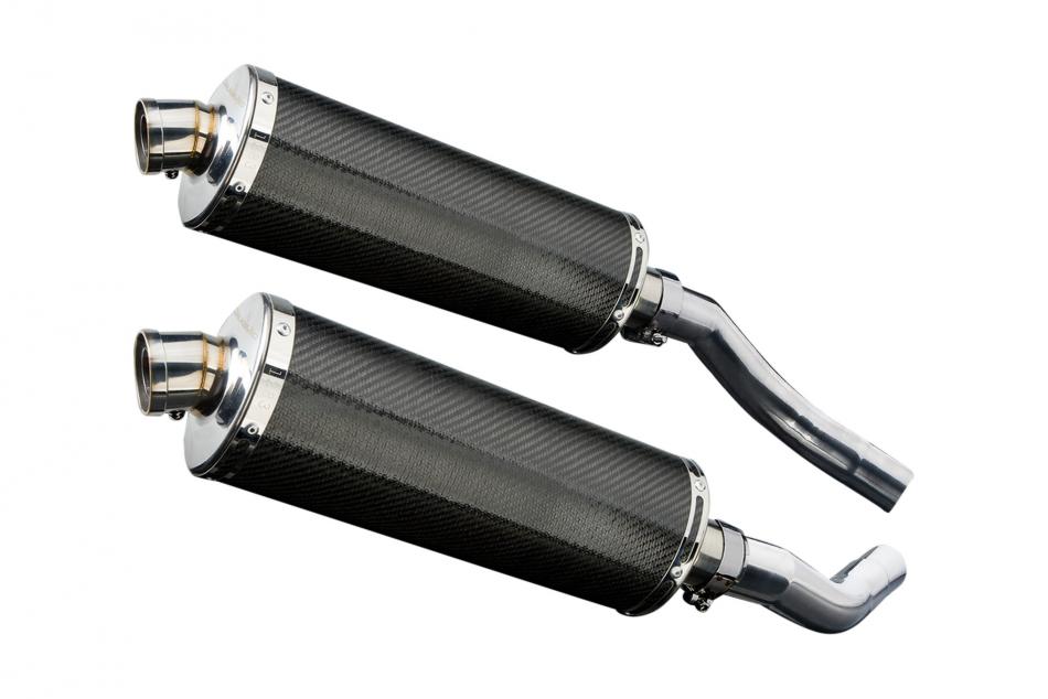 HONDA ST1300 ABS PAN EUROPEAN 2002-2017 Echappement Silencieux 350 Ovale Carbone