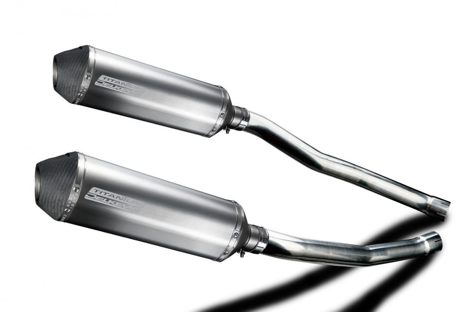 KAWSAKI ZZR1400 Ninja 2008-2011 Echappement Silencieux 343mm X-Ovale Titane