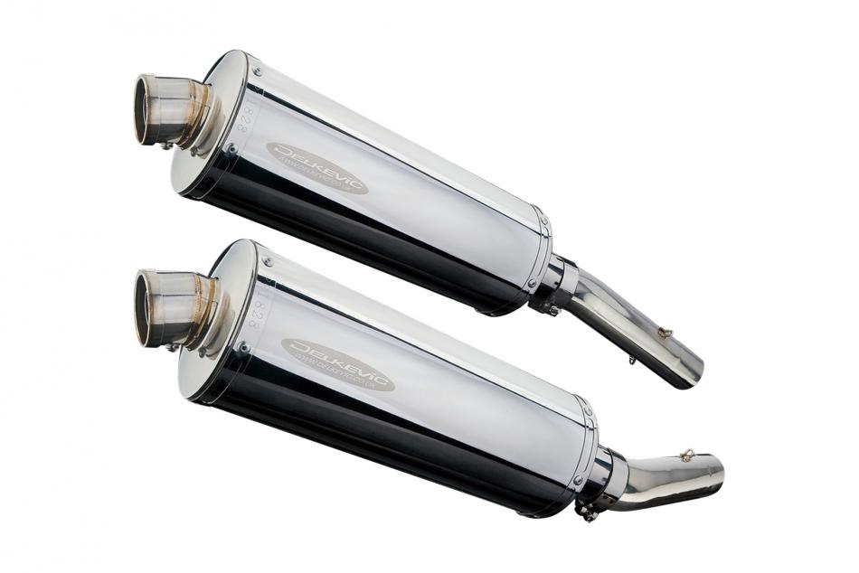 APRILIA RSV1000 R/FACTORY 2004-2010 KIT-Silencieux 350mm Ovale Inox