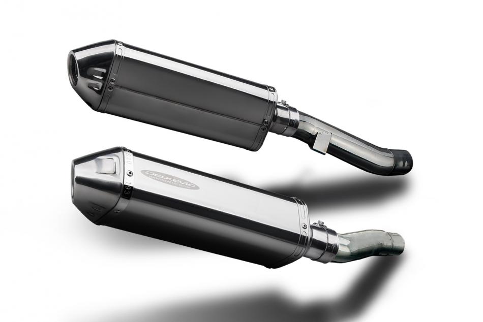 KAWASAKI ZZR400 ZZR600 1990-2009 Echappement Silencieux 320mm Tri-Ovale Inox