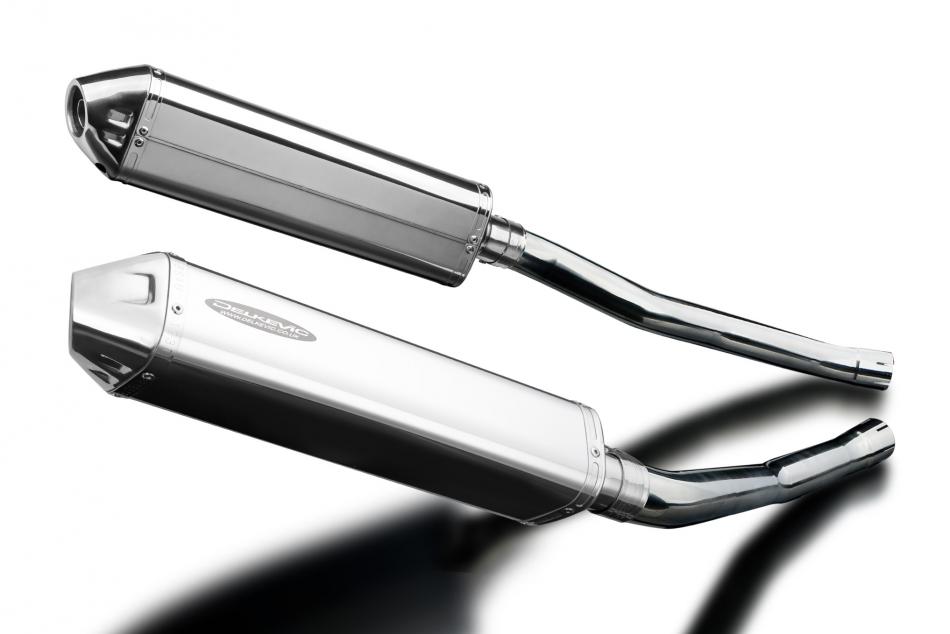 Kawasaki ZZR1400 Ninja 2006-2007 Echappement KIT-Silencieux 420mm Tri-Ovale Inox