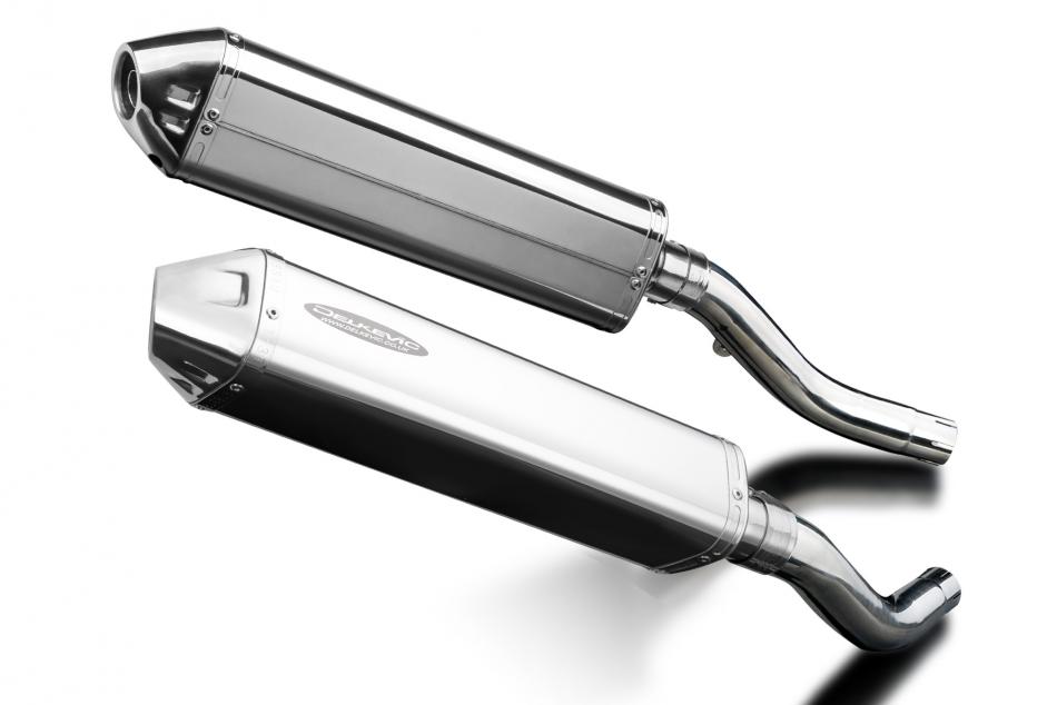 Kawasaki Z1000 2003-2006 Echappement KIT-Silencieux 420mm X-Ovale Inox