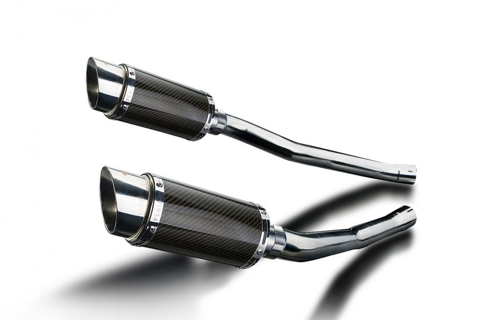 KAWASAKI ZZR1400 NINJA 2006-08 Echappement Pot 200mm Rond Carbone PISTE