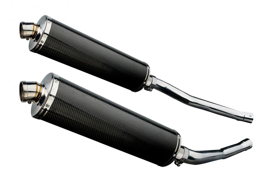 KAWASAKI ZZR1400 NINJA 2006-2007 Echappement Silencieux 450mm Ovale Carbone