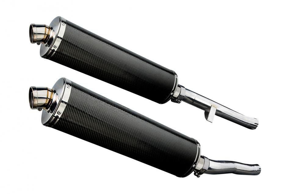 SUZUKI GSX1400 2001-2004 Echappement Silencieux 450mm Ovale Carbone