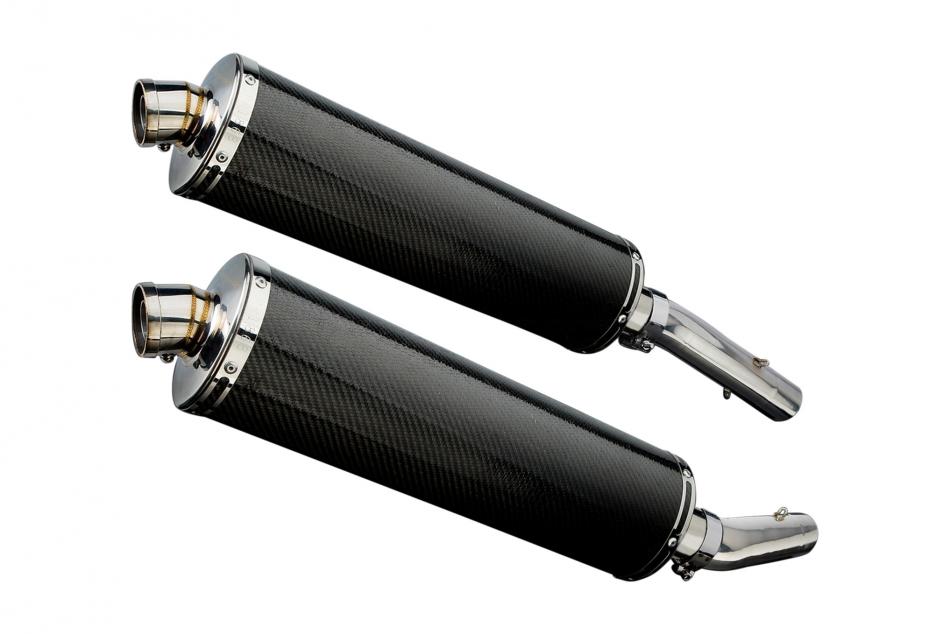 APRILIA RSV1000 R FACTORY 04-10 Echappement Silencieux 450mm Ovale Carbone