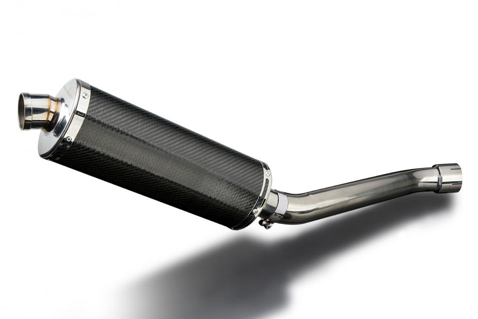 YAMAHA YZFR1 2002-2003 pleine puissance: Echappement Silencieux 350 Oval Carbone