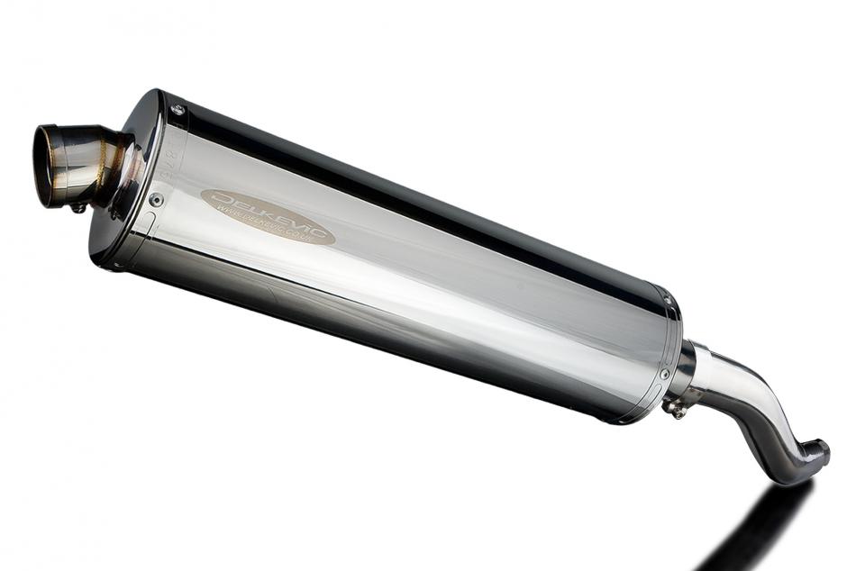 KAWASAKI Z750 2007-2012 Echappement Silencieux 450mm Ovale Inox