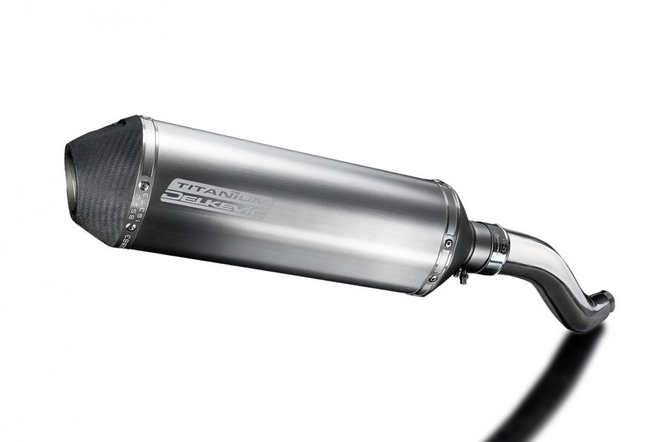 KAWASAKI Z750 2007-2012 Echappement Silencieux 343mm X-Ovale Titane