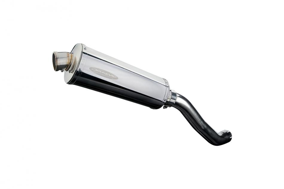 KAWASAKI Z750 2004-2006 Echappement Silencieux 350mm Ovale Inox