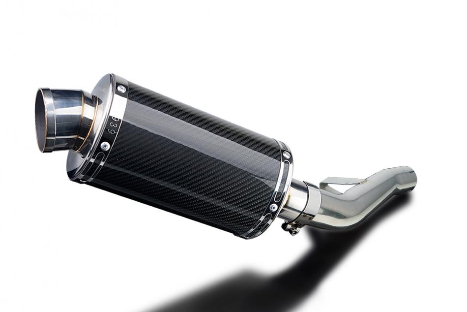 SUZUKI GSX1400 2005-2009 Echappement Silencieux 225mm Ovale Carbone PISTE