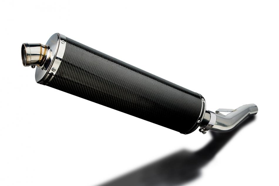 SUZUKI GSX1400 2005-2009 Echappement Silencieux 450mm Ovale Carbone