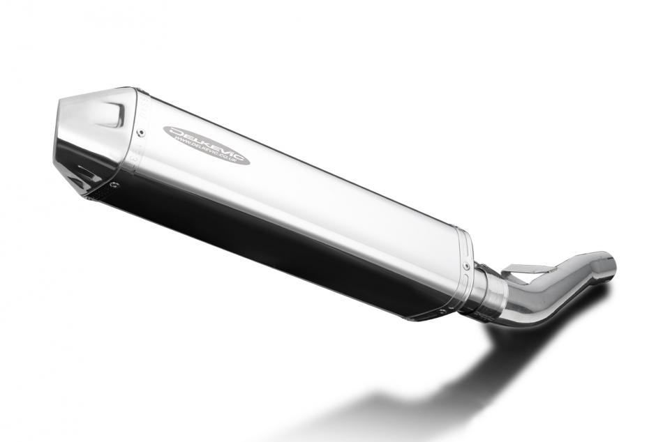 Suzuki GSX1400 2005-2009 Echappement KIT-Silencieux 420mm Tri-Ovale Inox